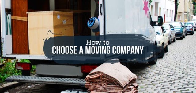 How To Choose Moving Company